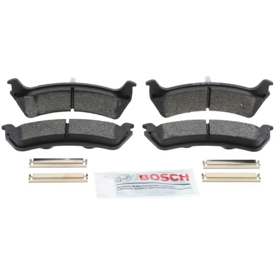 Disc Brake Pad Set - Rear Side - Bosch BE667AH
