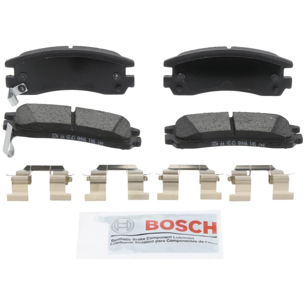 Disc Brake Pad Set - Rear Side - Bosch BE698H