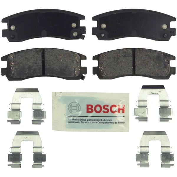Disc Brake Pad Set - Rear Side - Bosch BE698H
