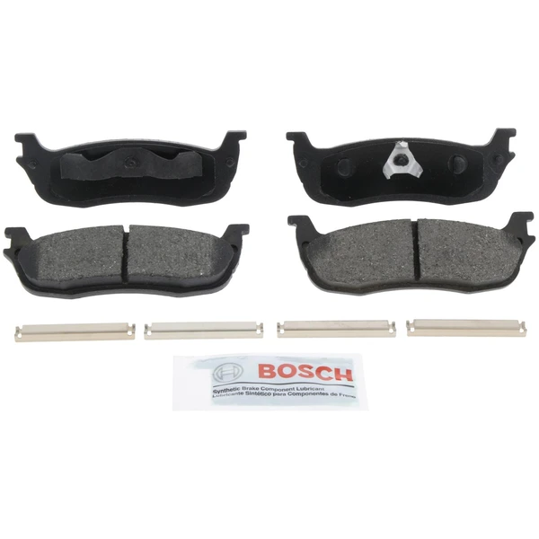 Disc Brake Pad Set - Rear Side - Bosch BE711H