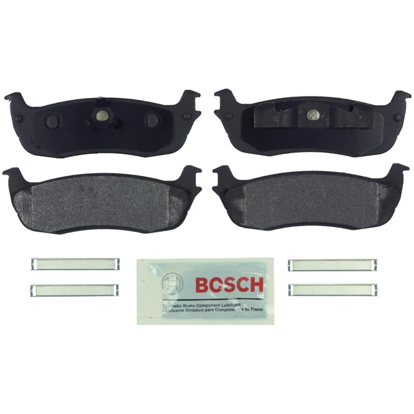 Disc Brake Pad Set - Rear Side - Bosch BE711H