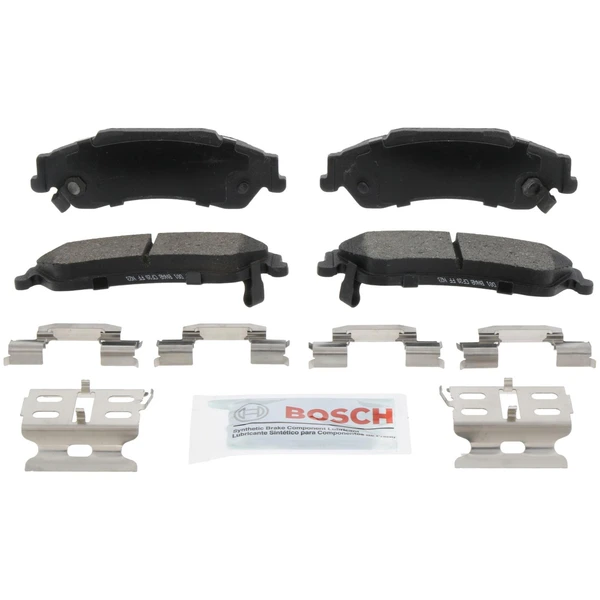 Disc Brake Pad Set - Rear Side - Bosch BE729H