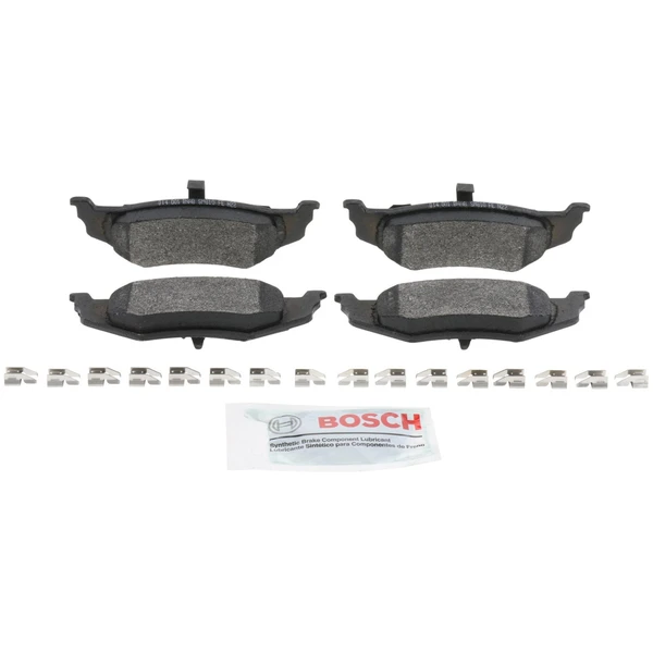 Disc Brake Pad Set - Rear Side - Bosch BE782H