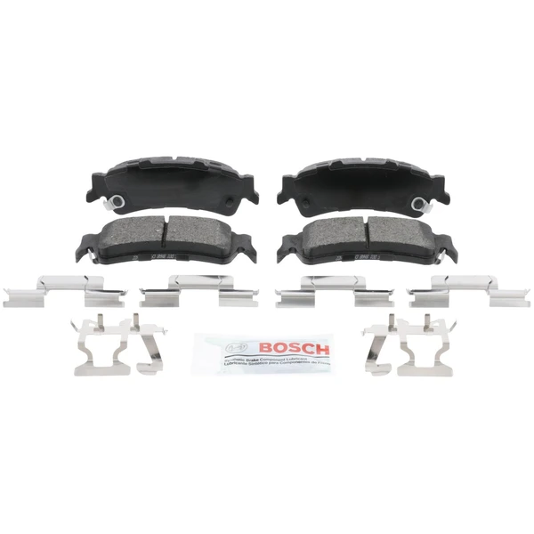 Disc Brake Pad Set - Rear Side - Bosch BE792H