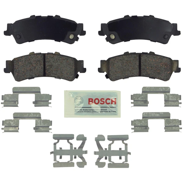 Disc Brake Pad Set - Rear Side - Bosch BE792H