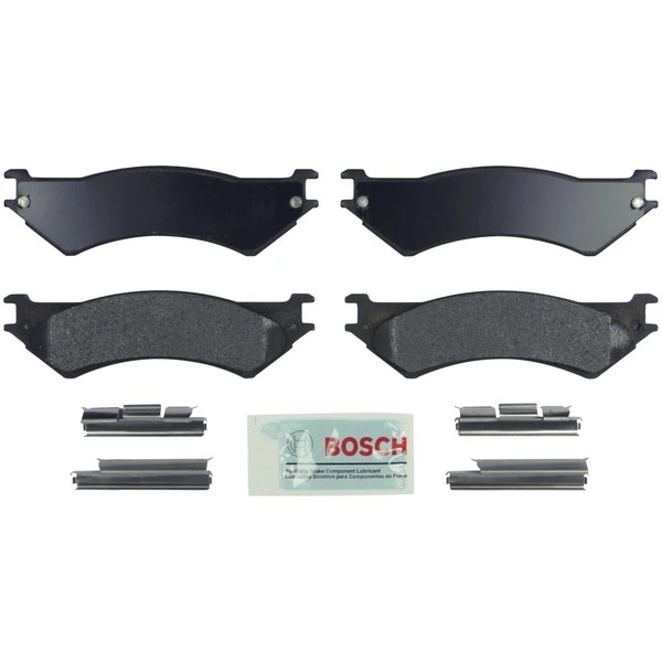 Disc Brake Pad Set - Rear Side - Bosch BE802H