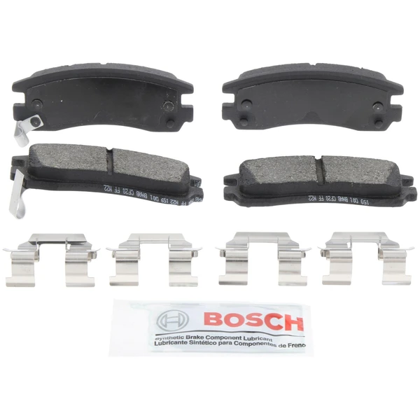 Disc Brake Pad Set - Rear Side - Bosch BE814H