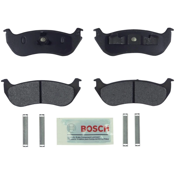 Disc Brake Pad Set - Rear Side - Bosch BE881H