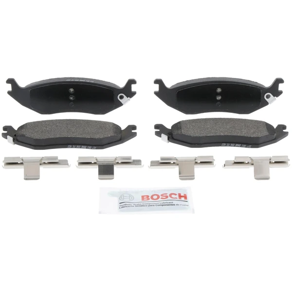 Disc Brake Pad Set - Rear Side - Bosch BE898H