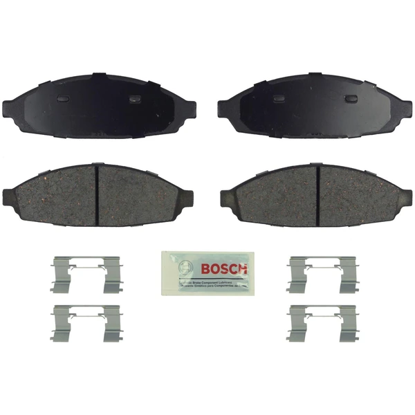 Disc Brake Pad Set - Front Side - Bosch BE931H