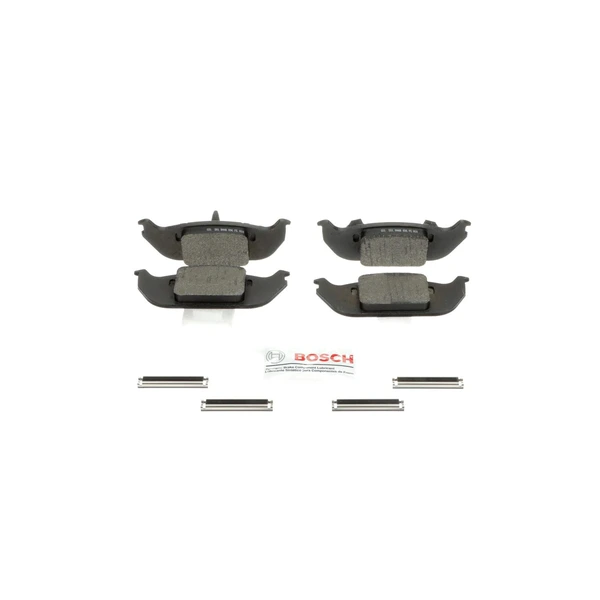 Disc Brake Pad Set - Rear Side - Bosch BE952H