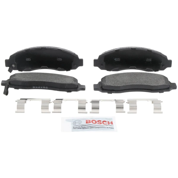 Disc Brake Pad Set - Front Side - Bosch BE962H