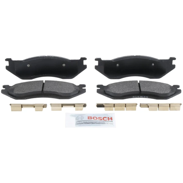 Disc Brake Pad Set - Front Side - Bosch BE966H