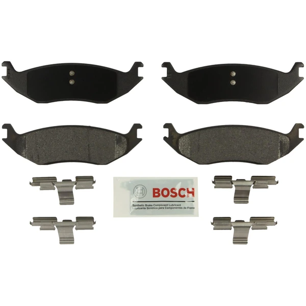 Disc Brake Pad Set - Rear Side - Bosch BE967H