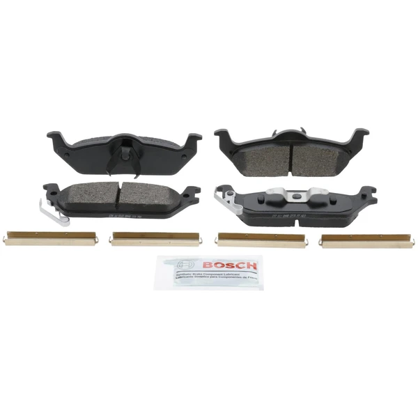 Disc Brake Pad Set - Rear Side - Bosch BE1012H