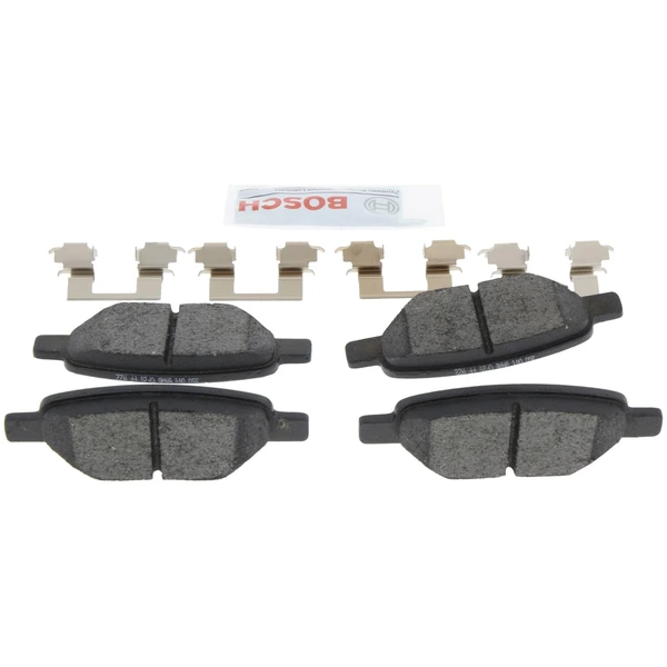 Disc Brake Pad Set - Rear Side - Bosch BE1033H