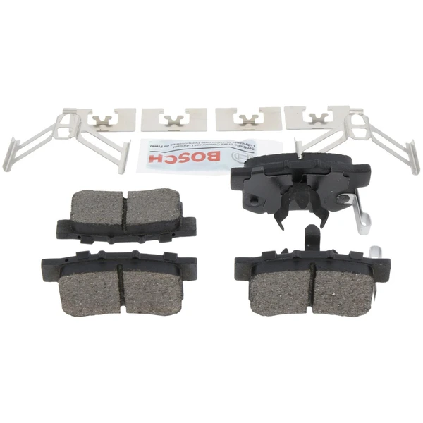 Disc Brake Pad Set - Rear Side - Bosch BE1086H