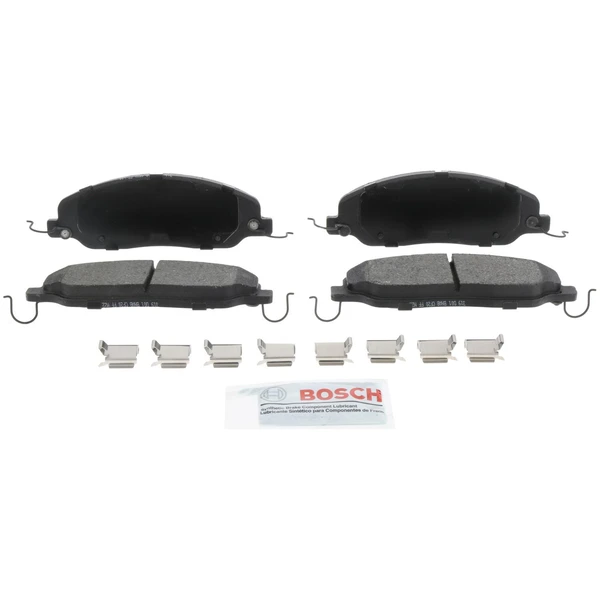 Disc Brake Pad Set - Front Side - Bosch BE1081H