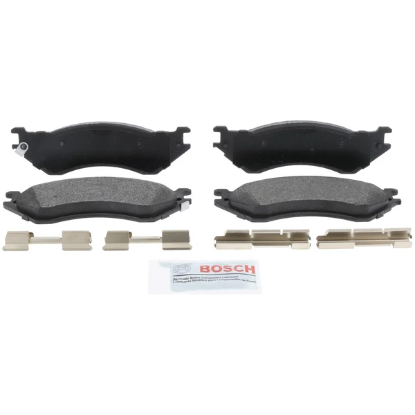 Disc Brake Pad Set - Rear Side - Bosch BE1096H