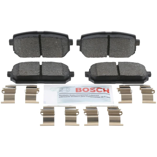 Disc Brake Pad Set - Rear Side - Bosch BE1296H
