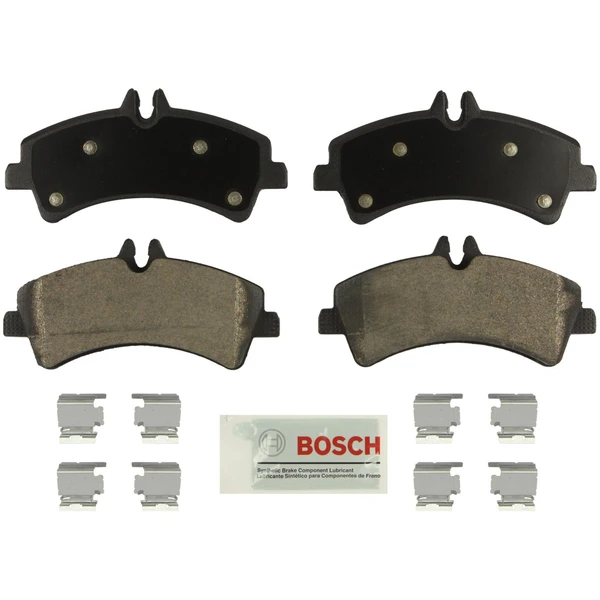 Disc Brake Pad Set - Rear Side - Bosch BE1318H