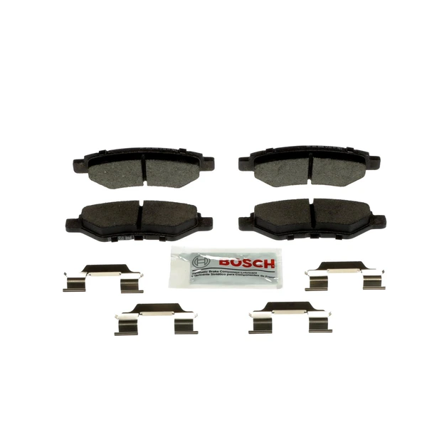 Disc Brake Pad Set - Rear Side - Bosch BE1337H