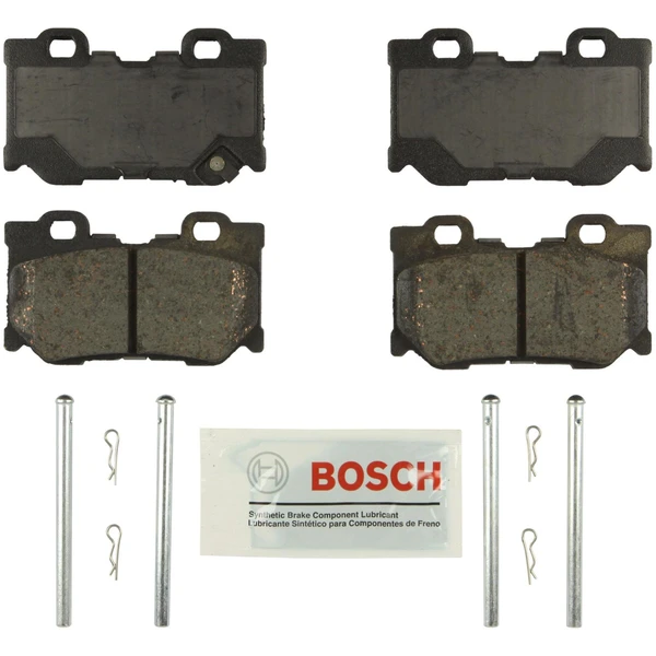 Disc Brake Pad Set - Rear Side - Bosch BE1347H