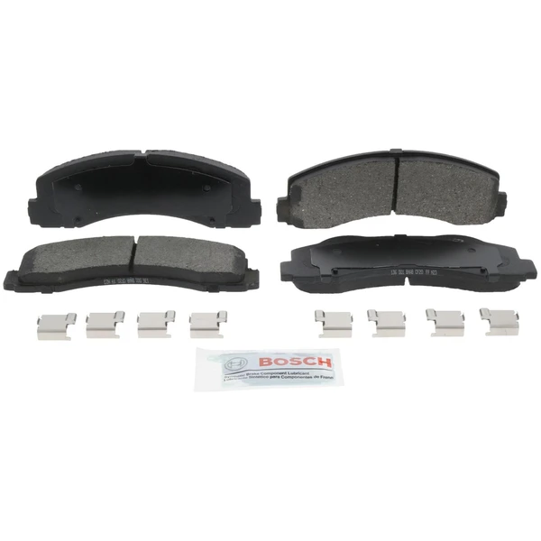 Disc Brake Pad Set - Front Side - Bosch BE1414H
