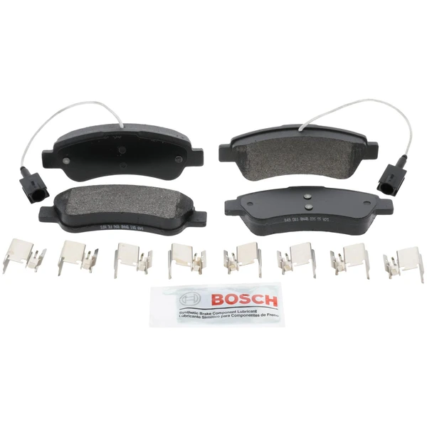 Disc Brake Pad Set - Rear Side - Bosch BE1490H