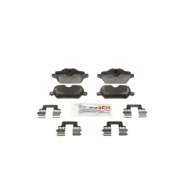 Disc Brake Pad Set - Rear Side - Bosch BE1554H