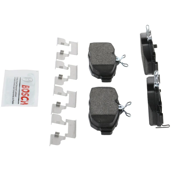 Disc Brake Pad Set - Rear Side - Bosch BE1562H