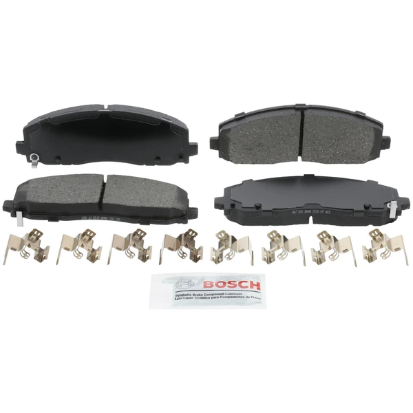 Disc Brake Pad Set - Front Side - Bosch BE1589H
