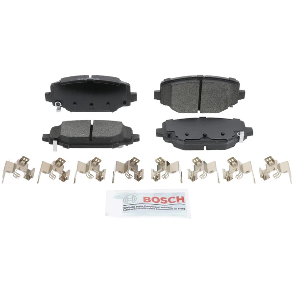 Disc Brake Pad Set - Rear Side - Bosch BE1596H
