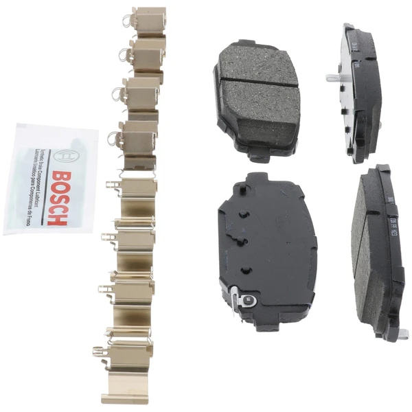 Disc Brake Pad Set - Rear Side - Bosch BE1596H
