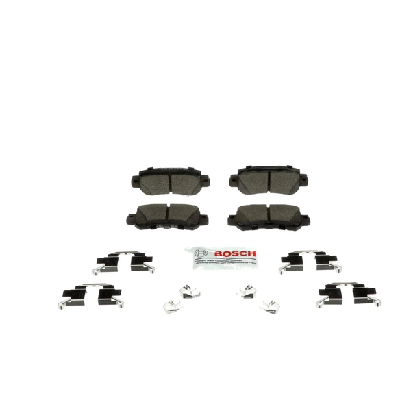 Disc Brake Pad Set - Rear Side - Bosch BE1624H