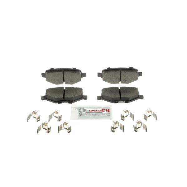 Disc Brake Pad Set - Rear Side - Bosch BE1657H