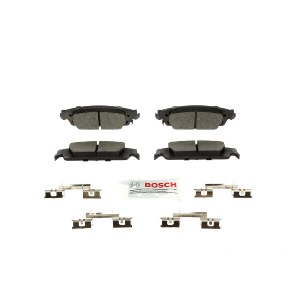 Disc Brake Pad Set - Rear Side - Bosch BE1707H