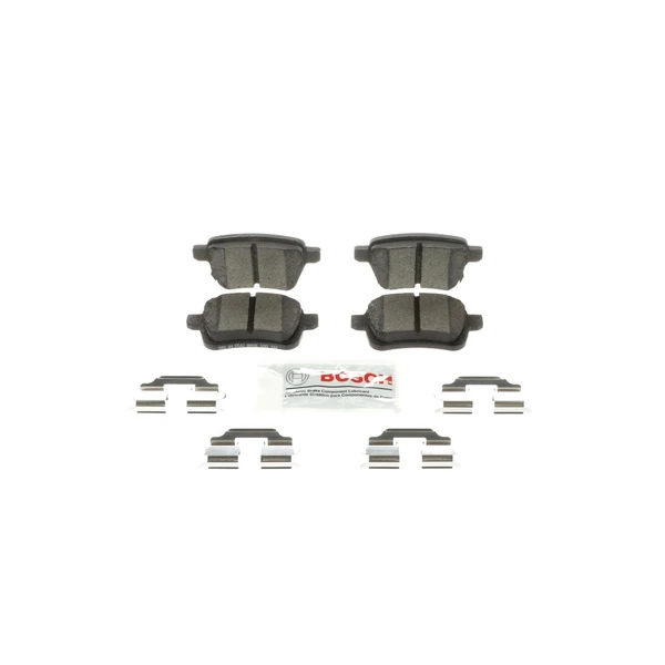 Disc Brake Pad Set - Rear Side - Bosch BE1722H