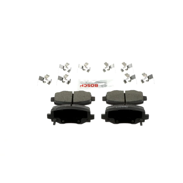 Disc Brake Pad Set - Rear Side - Bosch BE1734H