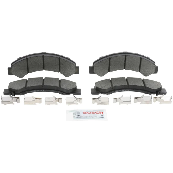 Disc Brake Pad Set - Front Side - Bosch BE1732H