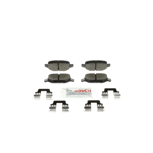 Disc Brake Pad Set - Rear Side - Bosch BE1744H