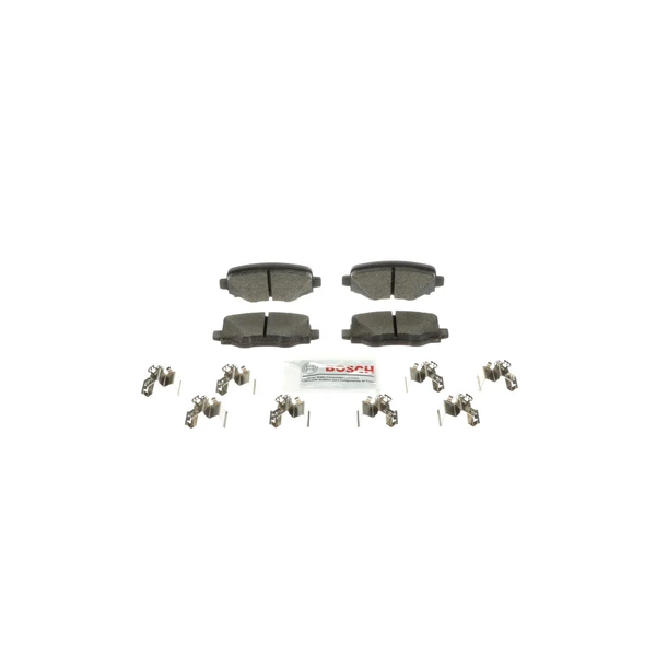 Disc Brake Pad Set - Rear Side - Bosch BE1809H