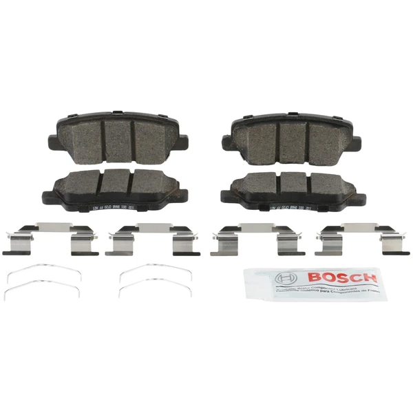 Disc Brake Pad Set - Rear Side - Bosch BE1839H