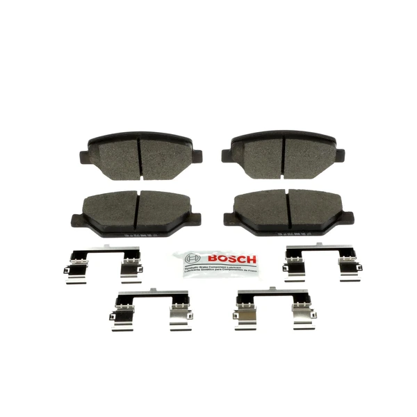 Disc Brake Pad Set - Front Side - Bosch BE1886H