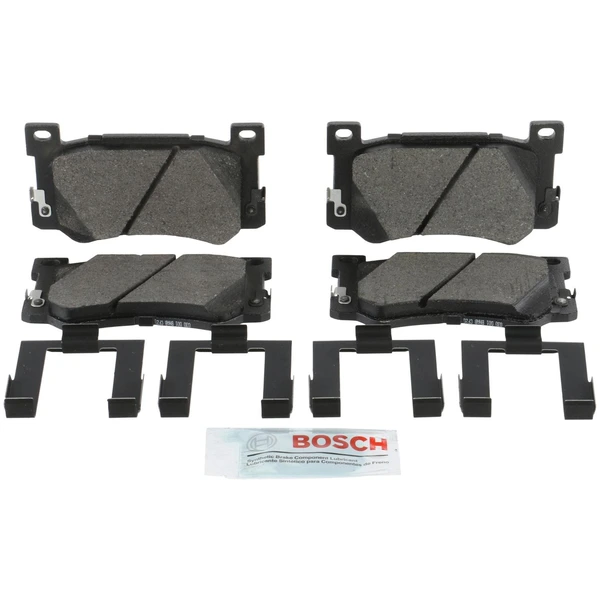 Disc Brake Pad Set - Front Side - Bosch BE1975H