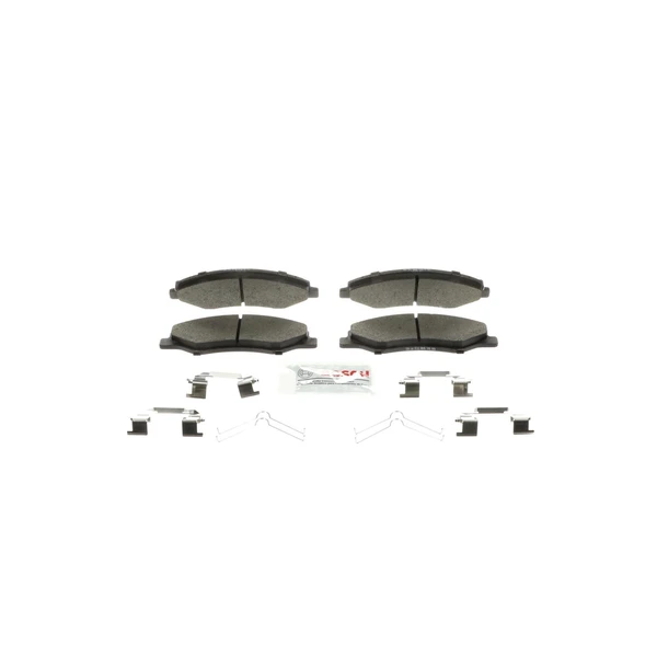 Disc Brake Pad Set - Front Side - Bosch BE2089H