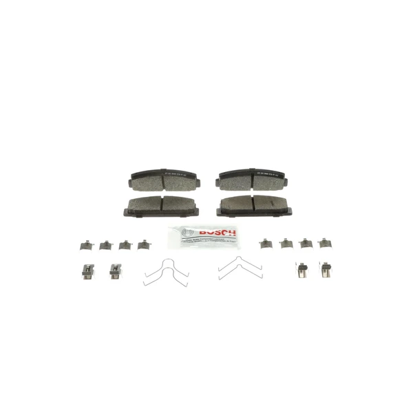Disc Brake Pad Set - Rear Side - Bosch BE332H