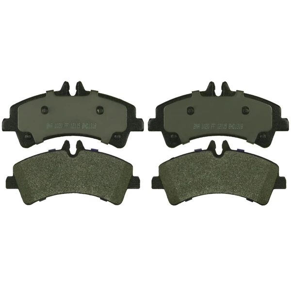 Disc Brake Pad Set - Rear Side - Bosch BHD1318