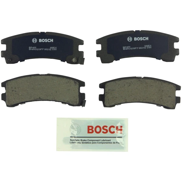 Disc Brake Pad Set - Rear Side - Bosch BP401