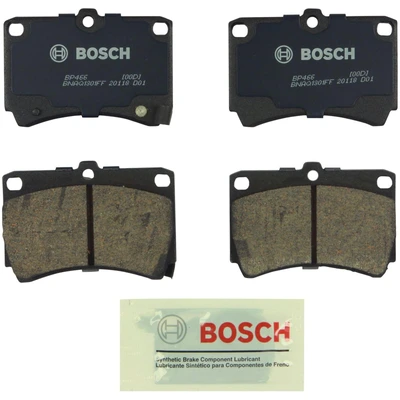 Disc Brake Pad Set - Front Side - Bosch BP466